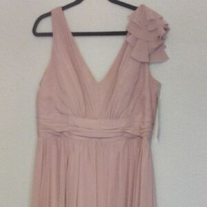 Alfred Angelo Blush One Shoulder Dress
